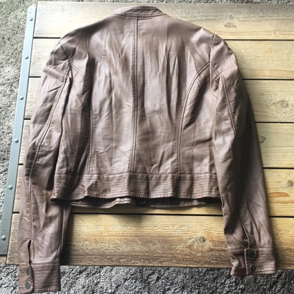 Like new! Apt 9 Faux Leather Jacket - Picture 2 of 3